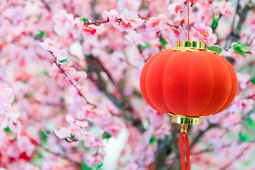 商场新年喜庆装饰图片_12张