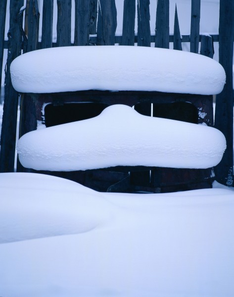 皑皑的雪地图片(10张)