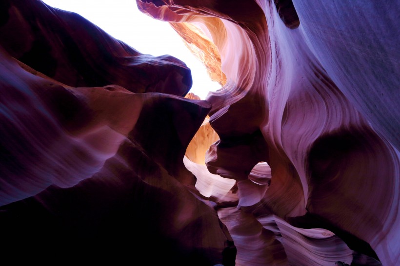 美国亚利桑那州羚羊峡谷风景图片(15张)