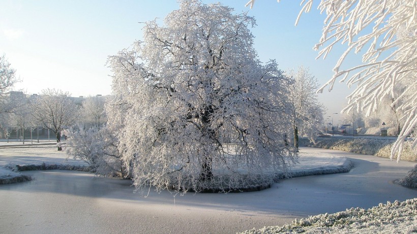 白雪皑皑的景色图片(11张)