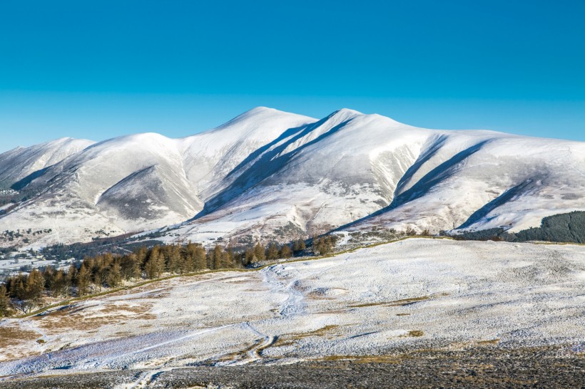 高山冬季冰雪风景图片(14张)