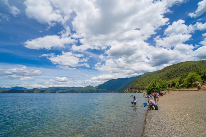 泸沽湖之布瓦岛风景图片(18张)