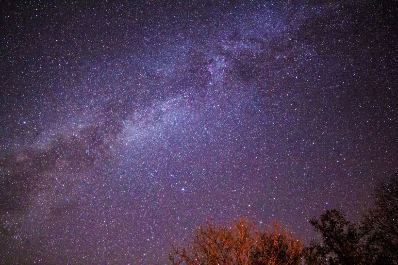 繁星点点的夜空图片(13张)