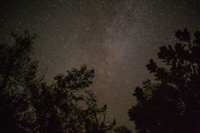 繁星点点的夜空图片(13张)