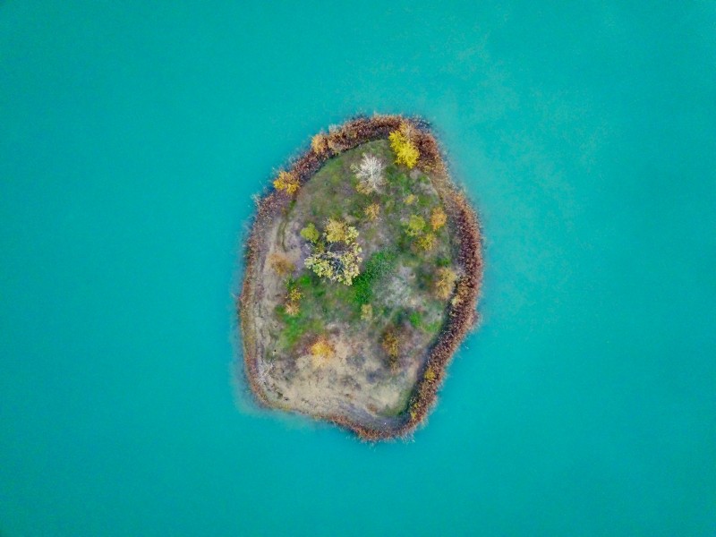 海岛鸟瞰图片(15张)