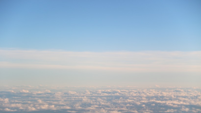 高空中的云层图片(12张)