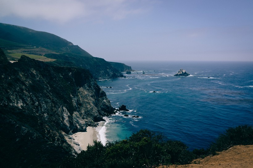 海岸线的美丽风景图片(19张)