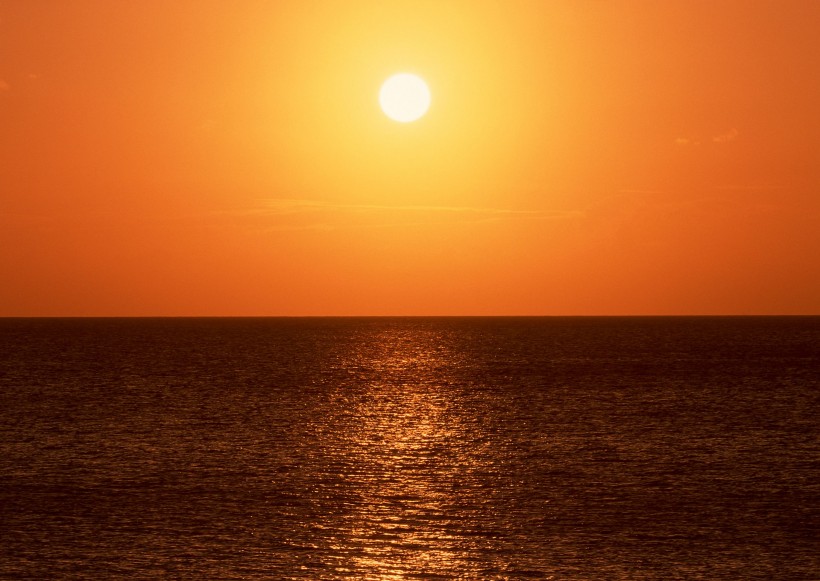 海边唯美日落图片(64张)