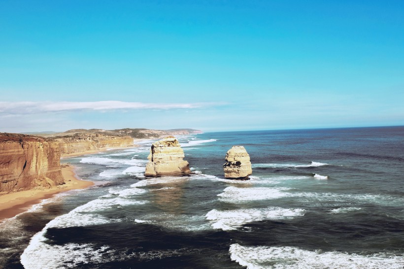 海边岩石图片(9张)