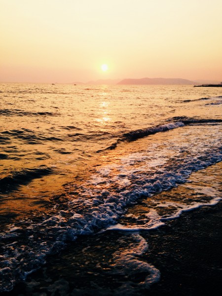 海面上的日出风景图片(15张)