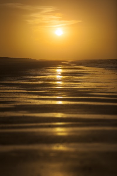黄昏海滩风景图片(15张)