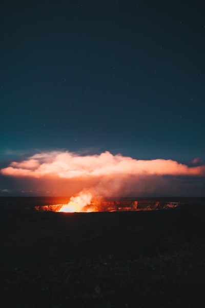 火山爆发图片(12张)