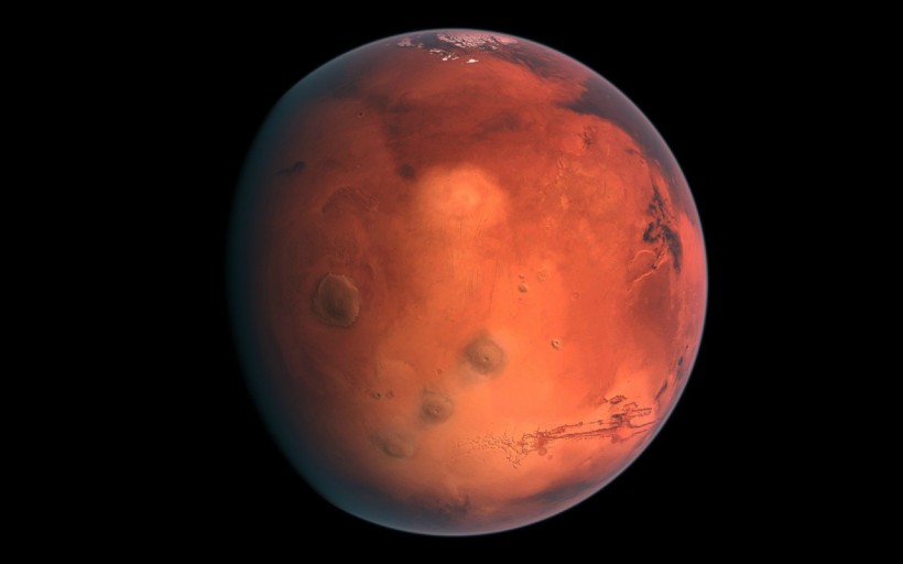 火星壮美风景图片(9张)