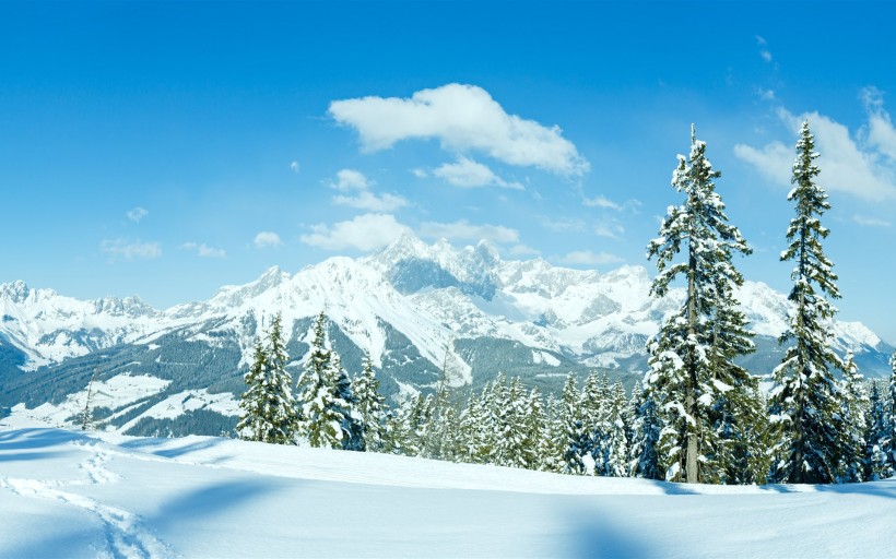 美丽雪山风景图片(7张)