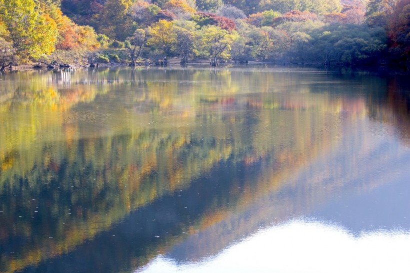 湖面倒影风景图片(24张)