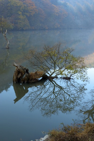 湖面倒影风景图片(24张)