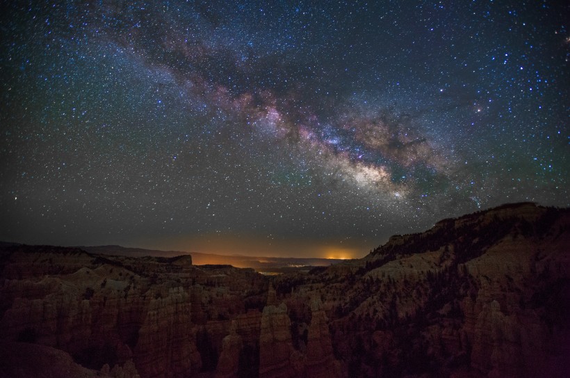 梦幻的星空图片(16张)