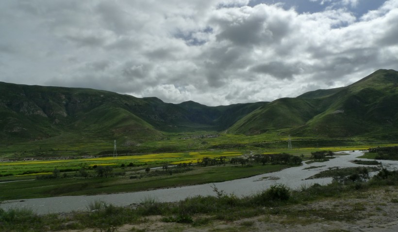 尼洋河风景图片(12张)