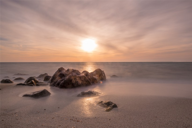 美如画的朝阳与夕阳图片(18张)