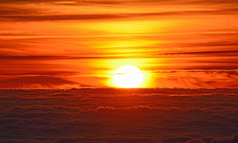 唯美的日出日落图片(10张)