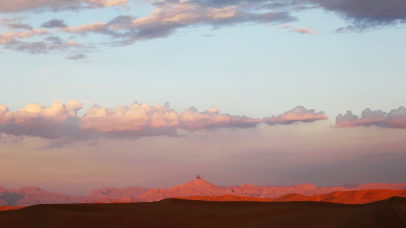 广阔的沙漠风景图片(11张)