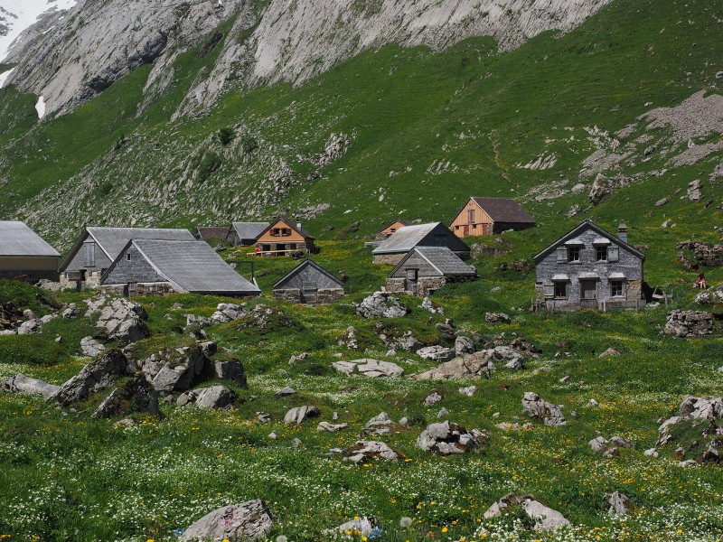 山上的小屋图片(10张)