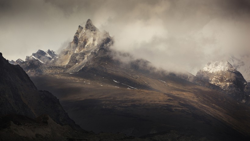 雄伟的喜马拉雅山脉图片(9张)