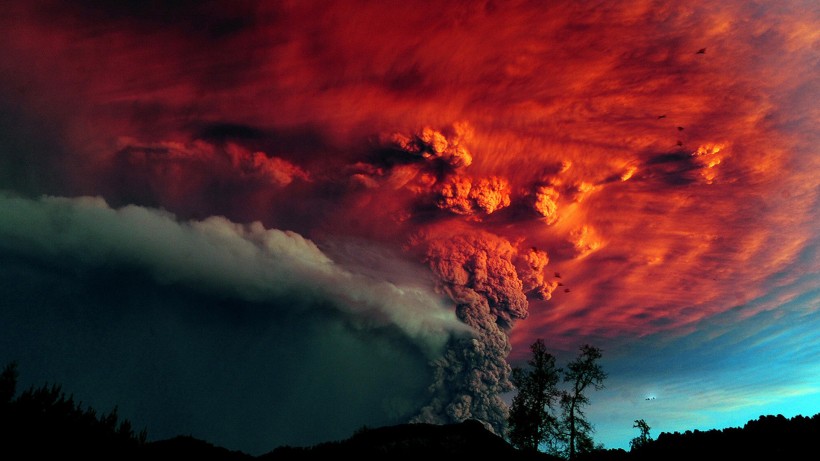 火山喷发图片(13张)