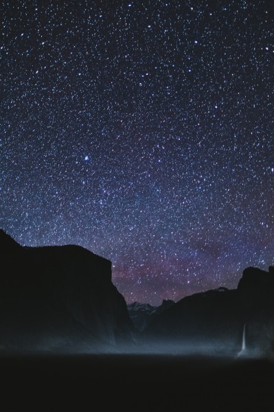 璀璨的星空夜景图片(18张)