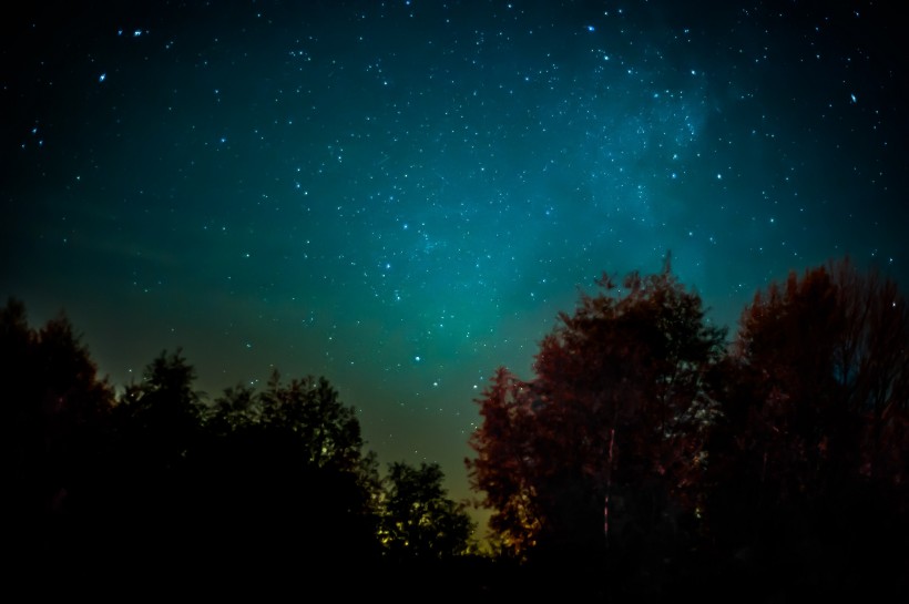 繁星点点的星空图片(18张)