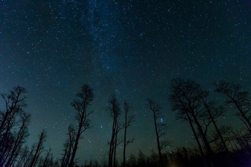 繁星点点的星空图片(18张)