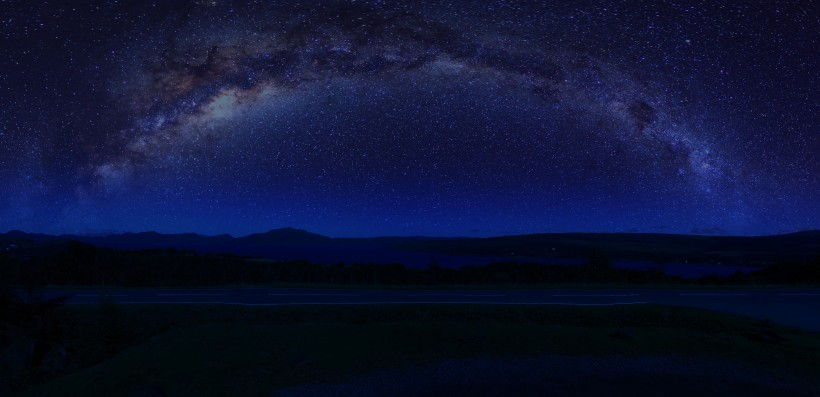 浩瀚的星空银河风景图片(9张)