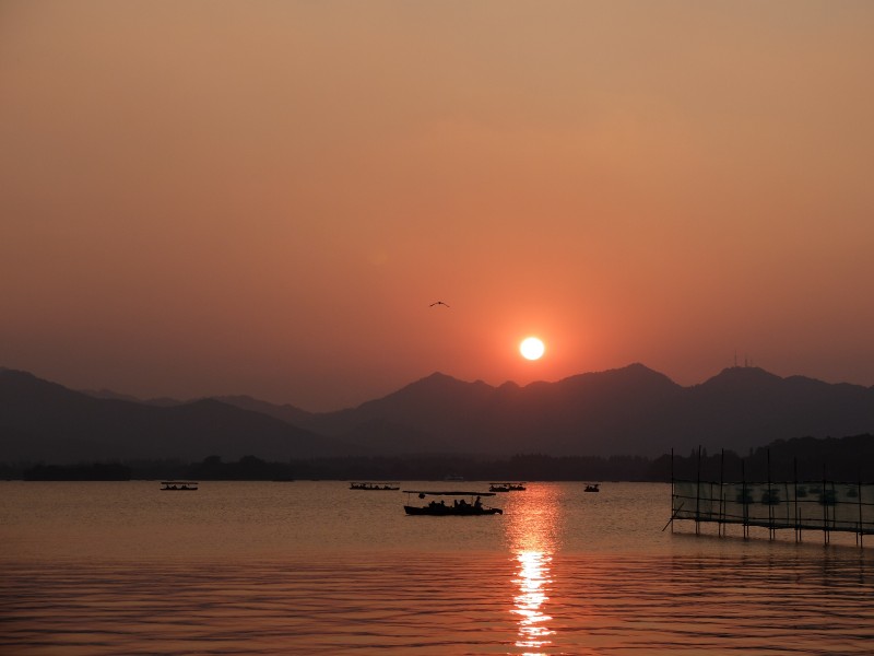 醉美夕阳红图片(9张)