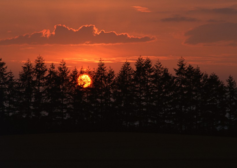 绚丽夕阳景色图片(22张)