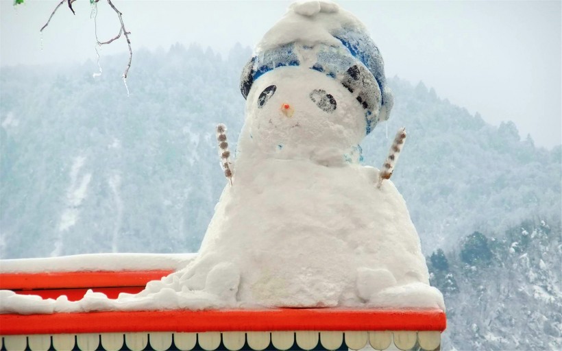 冬季可爱雪人图片(22张)