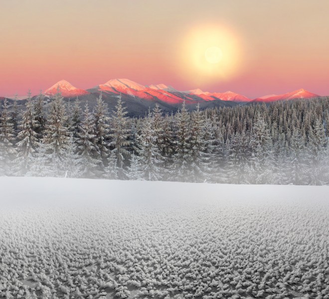 雪山风景图片(11张)