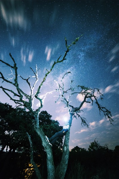 风云变幻的夜空图片(10张)