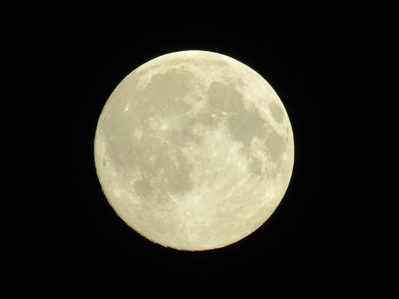 圆圆的月亮图片(14张)