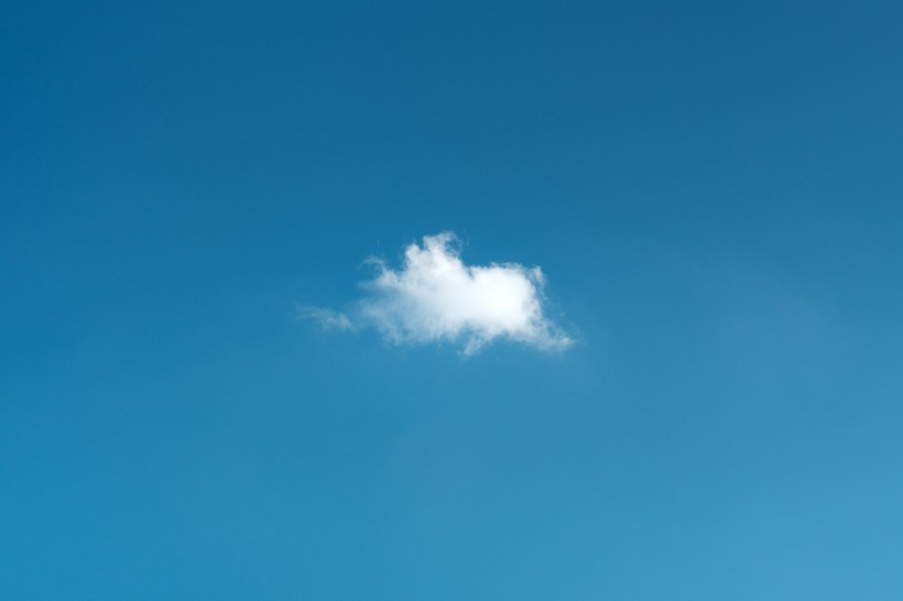 洁白的云朵图片(13张)