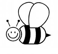 小蜜蜂简笔画_小蜜蜂简笔画图片