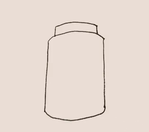 简笔画之奶瓶