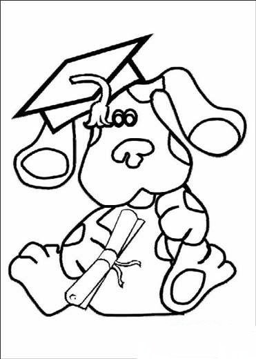 儿童卡通可爱的狗简笔画
