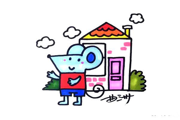 绘画成品图参考