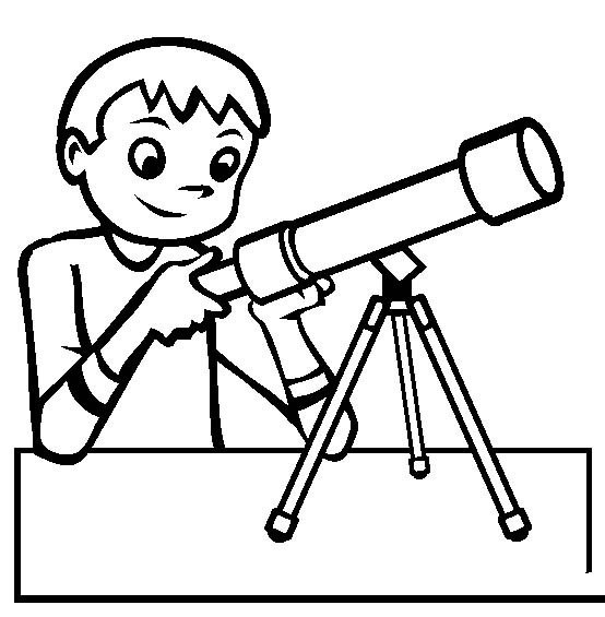 儿童玩具图片 望远镜简笔画图片