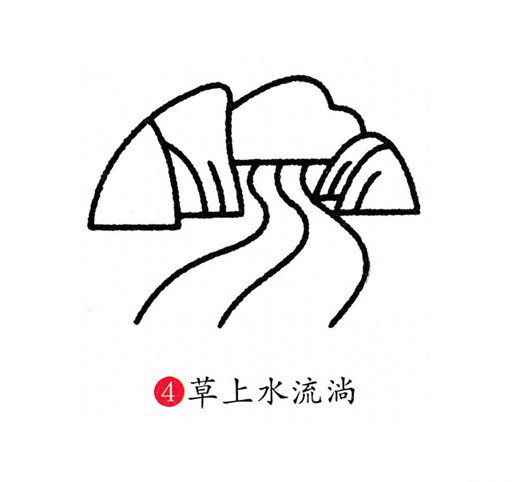 关于风景的绘画 河流