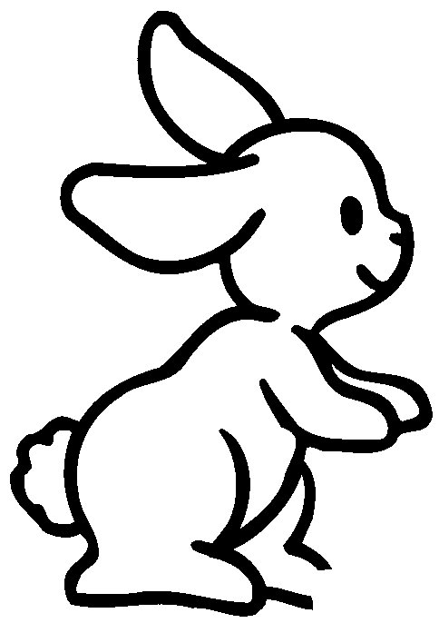 儿童简笔画动物兔子 简笔画大全动物兔子