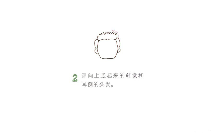 健身运动员简笔画