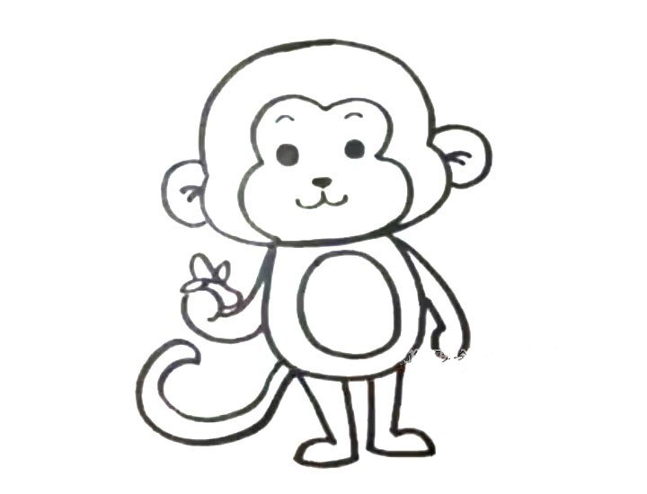 吃香蕉的猴子