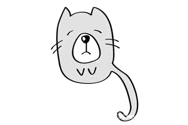 简单可爱的小猫简笔画大全