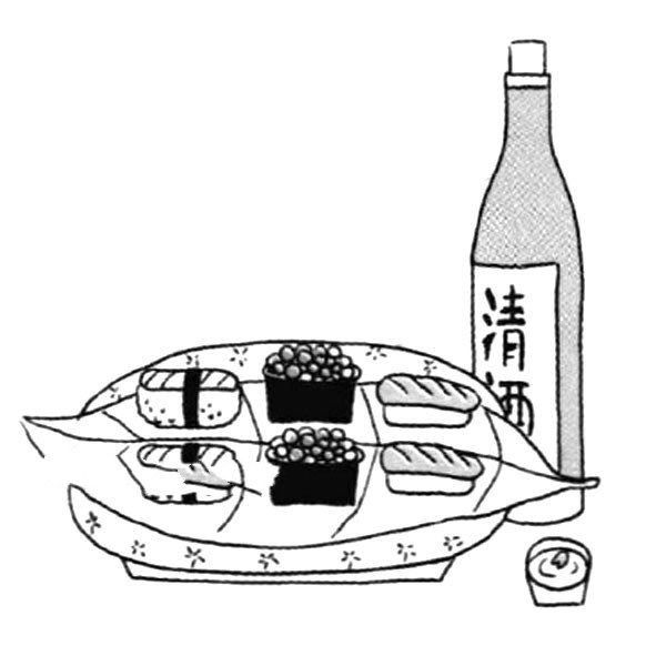 清雅的日本寿司